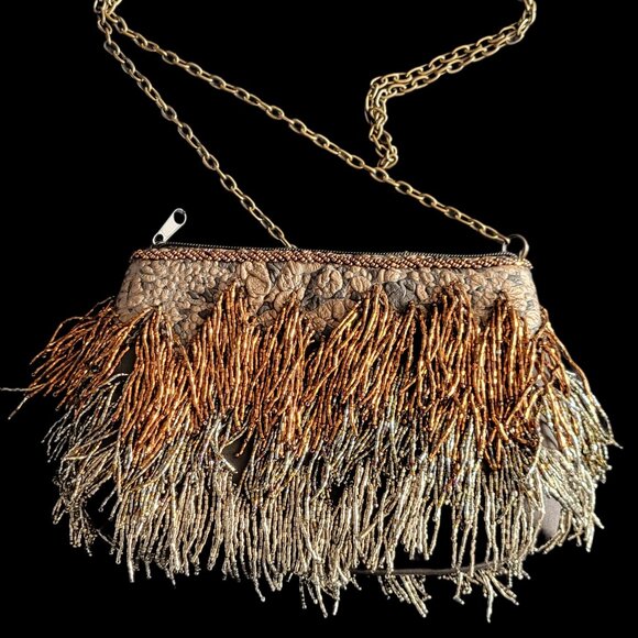 Mary Frances beaded crossbody purse - Picture 2 of 4